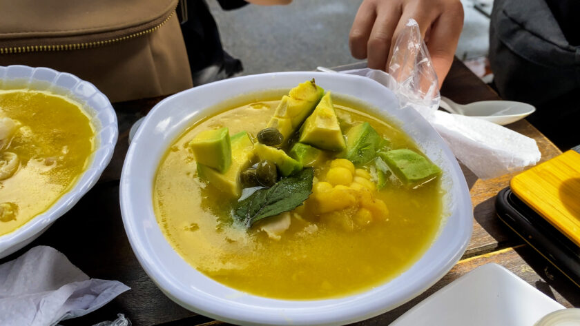 Classic Colombian Dish Ajiaco