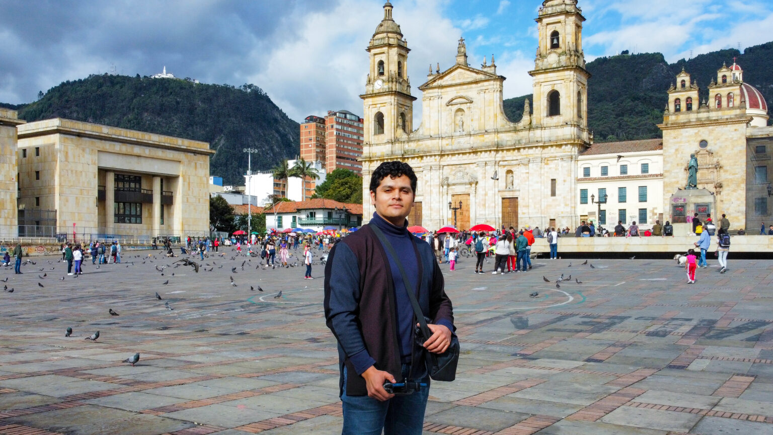 Main Square Bogotá Colombia La Candelaria